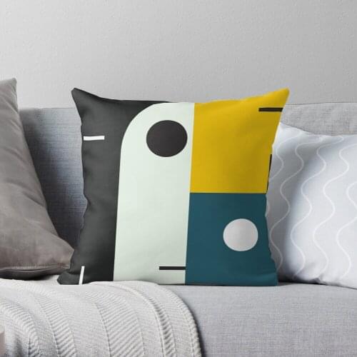 BAUHAUS AGE Throw Pillow Cushion Cover Polyester throw pillows case on sofa home living room car seat decor 45x45cm