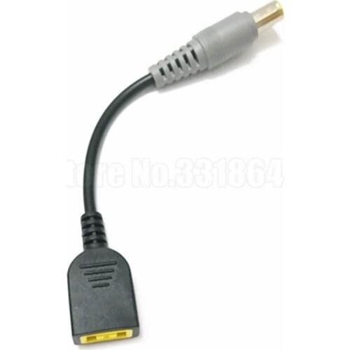 For IBM Lenovo Thinkpad X1 X250 T440 G40 E40 B50 G50 Y50 Z40 Z50 Z410 Z510 Female Square Port to Round Jack Plug