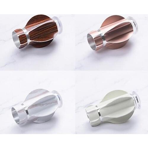 European Roman Rod Curtain Decorative Crown Head Sealing Plug Curtain Accessories Decorative Head