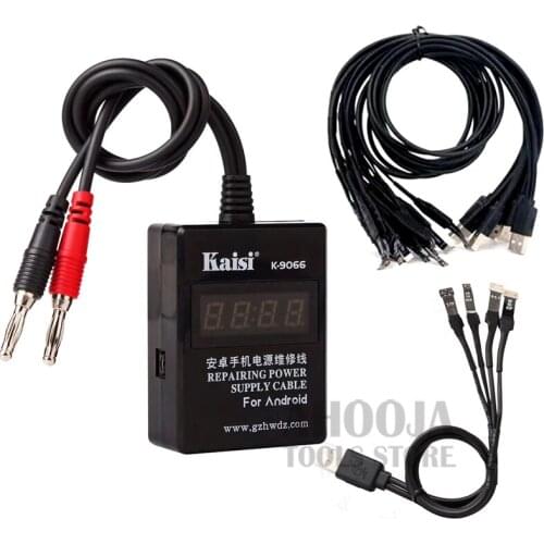 For Samsung Huawei Xiaomi OPPO VIVO Boot Line Phone Power ON/OFF DC Power Supply Current Testing Cable With iPhone Power Cable