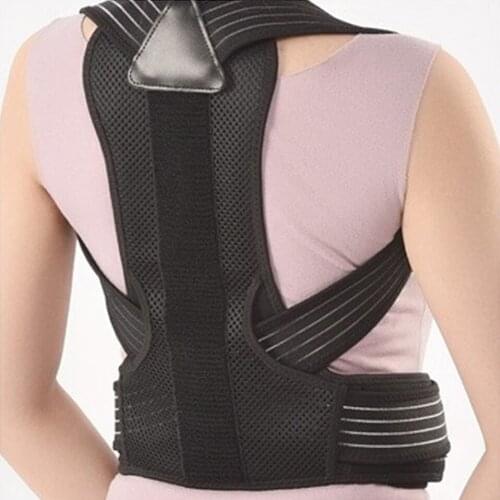 Women Men Scoliosis Posture Corrector Back Support Brace Spine Corset Belt Shoulder Therapy Support Bad Posture Correction Belt