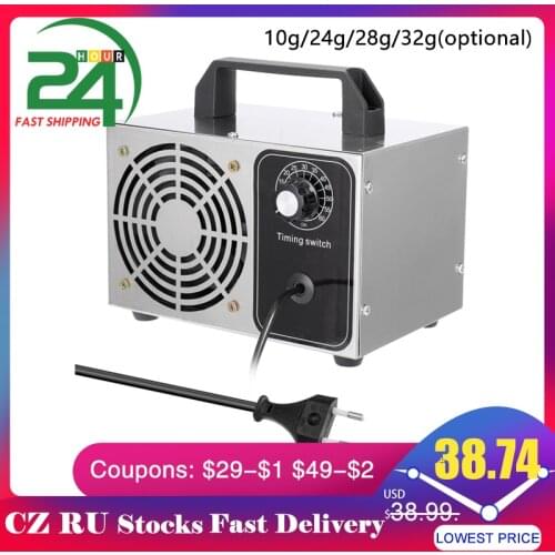 Household Ozonizer 220V Ozone Generator Disinfection Machine Air Filter Purifier For Home Car Formaldehyde Air Sterilization