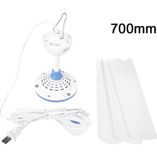 220V 15.7 to 41 inch Ceiling Fan Mute Electric Hanging Fan for Dining Room Bed