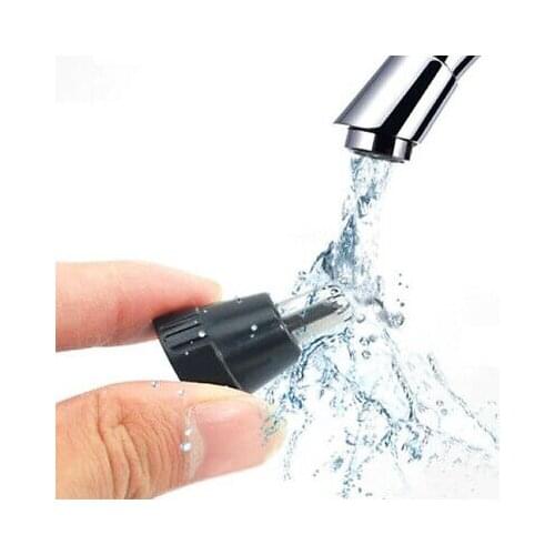 Razor silver steel plastic NOSE NOSE hairs waterproof black MAN sideburns 99 S0475 sent from Italy