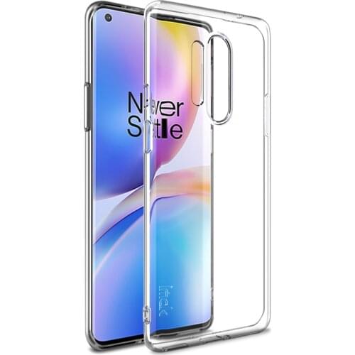 IMAK OnePlus 8 Pro Case Silicone UX-5 1.3mm Thickening Type Shockproof Soft TPU Back Cover Case for One Plus 8 Pro /1+8 Pro