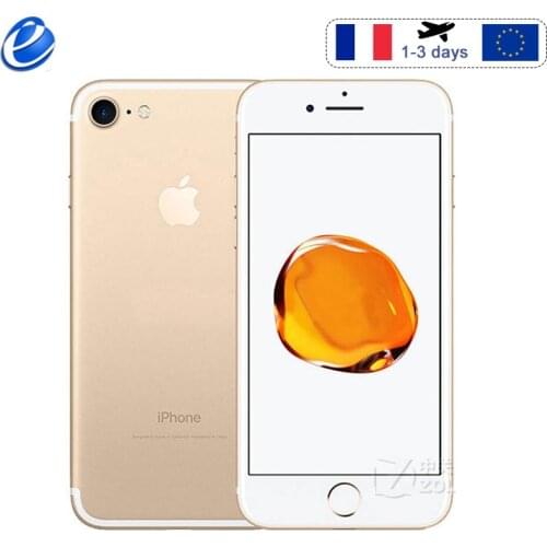 Original Apple iPhone 7 32GB/128GB 4G LTE iphone7 Mobile phone IOS Quad Core cellphone 4.7'' 12.0 MP Fingerprint Smartphone