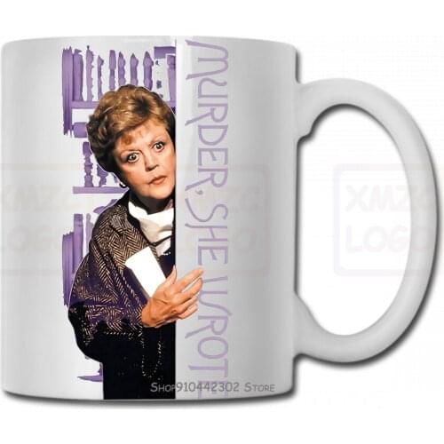 Murder She Wrote Around The Corner Tv Show Mug Cup Sizes S 3X New Novelty Cool Tops Men Short S