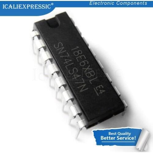 10PCS 74LS47 SN74LS47N 74LS83 74LS85 74LS112 SN74LS112N 74LS138 SN74LS138N 74LS145 SN74LS145N 74LS151 SN74LS151N 74LS194 DIP16