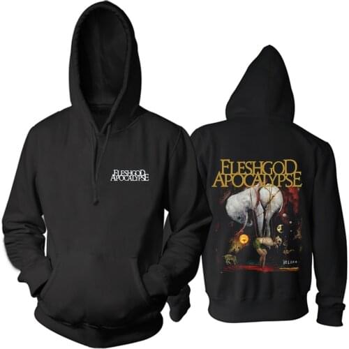 2 designs Fleshgod Apocalypse Rock Band pollover Sweatshirt Rocker Nice Soft Warm heavy death metal hoodies sudadera Punk fleece