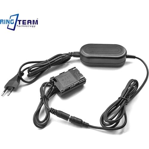 ACKE6 ACK-E6 ACK E6 AC Power Adapter Supply Kit for Canon EOS 5D Mark II III 5D2 5D3 6D 7D 60D DSLR Cameras