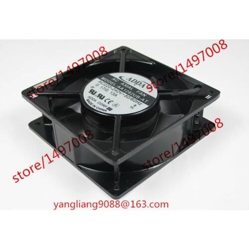 ADDA AA1282UB-AT AC 220-240V 0.17/0.13A 50/50Hz 120x120x38mm Server Cooling Fan