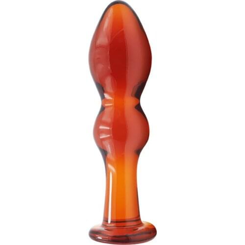 Crystal Glass Butt Plug Anal Dilator G Spot Stimulator Masturbator Anal Plug Sex Toys For Woman Men Adult Erotic Anus Ass Plug