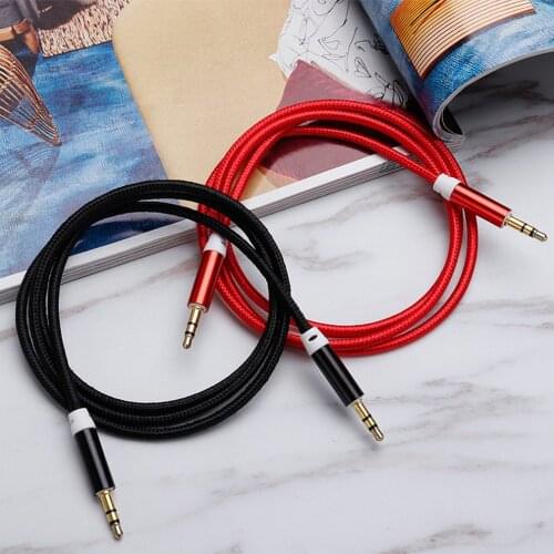 3.5mm Jack Aux Cable 3.5 mm Male to Male Audio Cable Speaker Line Aux Wire Cord For Samsung Xiaomi MP3 Headphone Car