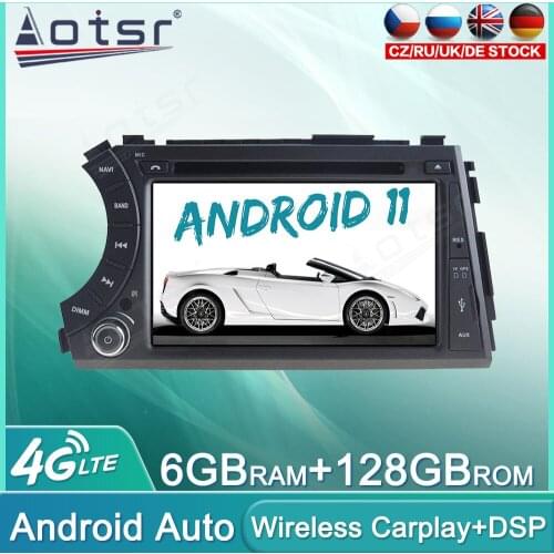 Android 11 128GB Car Radio DVD Player For Sangyong Kyron Actyon Micro 2005+ Audio GPS Navigation Auto Stereo Head Unit Carplay