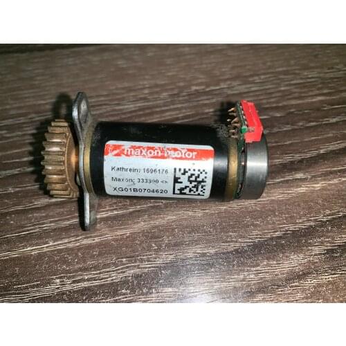 Second hand Used maxon motor hollow cup miniature DC gear motor 333300 XG01B1617089 157: 1