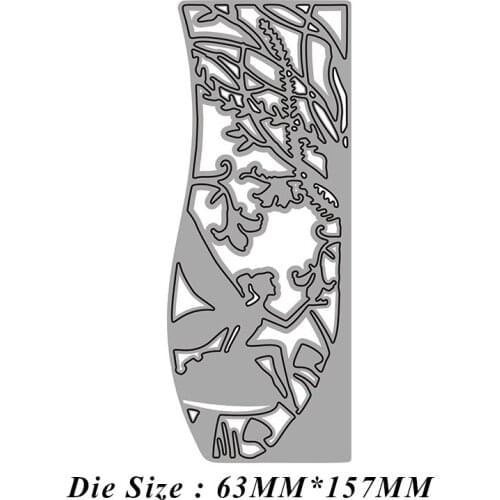Flower Fairy Hollow Lace Metal Cutting Dies 2021 New Diy Molds Scrapbooking Paper Making Die Cuts Crafts