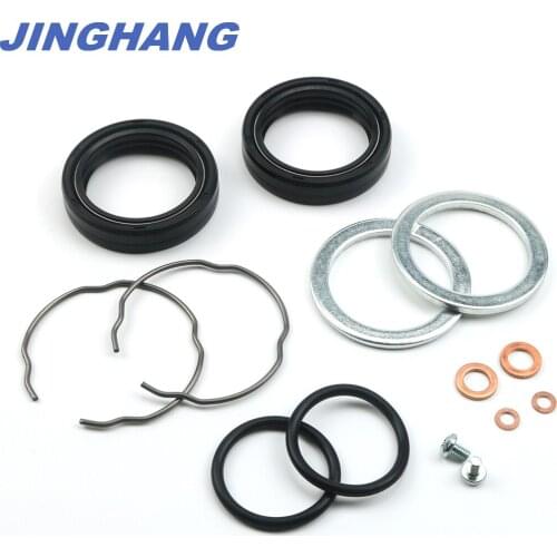 For New Gasket Oil Seal Kit Front Fork Harley Davidson Dyna JGI-45849-87