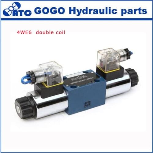 4we6 series electromagnetic directional valve commonly used hydraulic valve spare parts