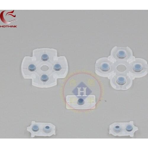 HOTHINK 2set/lot 5pcs/set Replacement for PS4 Controller Dualshock 4 JDM-030 D Pads Rubber Conductive R L button