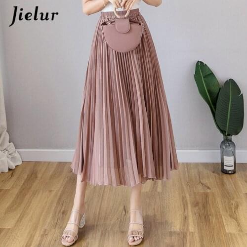Плиссированная юбка Jielur China At AliExpress