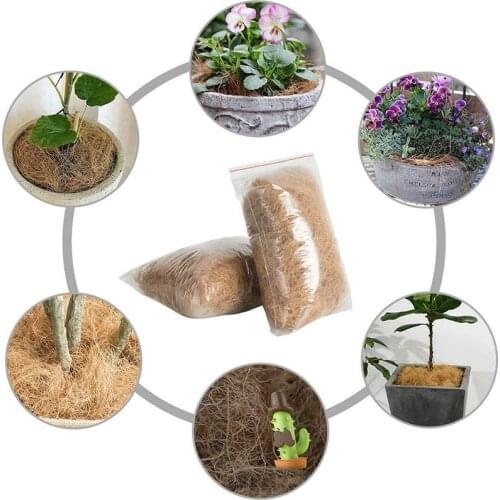 Coconut Husk Fiber Orchids Crafts Pet Bedding Insect-proof Protect Plants Maintain Soil Temperature A1
