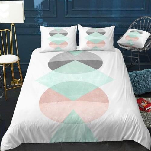 Geometric VI Bedding Set For Bedroom Soft Bedspreads For Double Bed Home Duvet Cover Quality Quilt Cover+Pillowcasex2