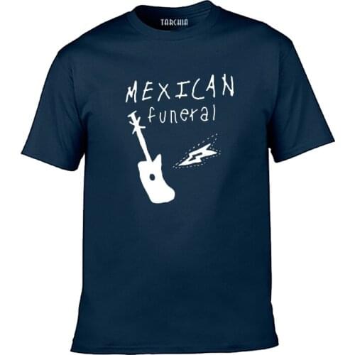 TARCHIA 2021 Boy Summer T Shirt Plus Casual Homme New Sleeve Brand t-shirt Men Mexican Funeral New Short Cotton Top Tee Tshirt