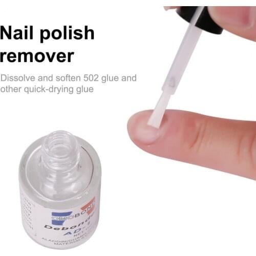 Mild Flat Base Makeup Fingernail Polish Glue Debonding Agent for Beauty
