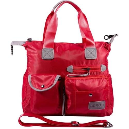 New Ladies Fashion Waterproof Oxford Tote Bag Casual Nylon Shoulder Bag Mummy Bag Large Capacity Canvas Bag