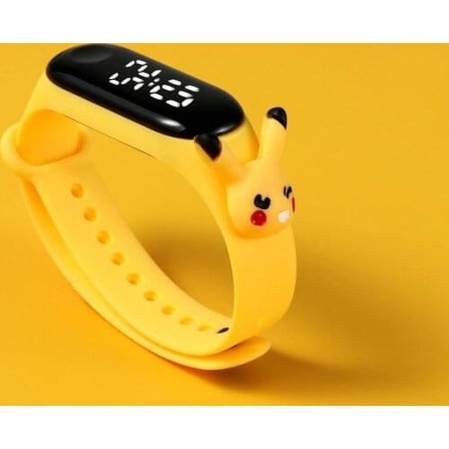 2021 New LED Cartoon Electronic Sport WristwatchSilicone Kids Watches for Boys Girls Students Digital Childrens Watch Relogio