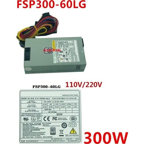 New PSU For FSP FLEX NAS POS Small 1U K39 E200 300W Power Supply FSP300-60LG
