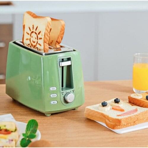 Full automatic toaster Sandwich Toaster household mini breakfast machine widens stainless steel inner liner of baking trough