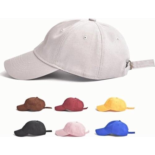 Outdoor mem casual adjustable baseball cap Women cotton leisure soft Sport hat Sunshade Fitted dad hat