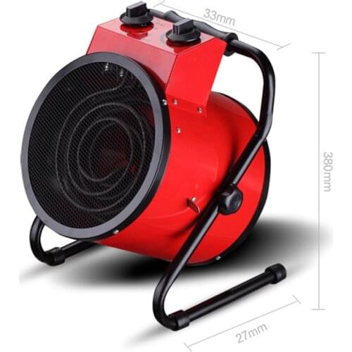 Industrial Warm Air Blower Air Heater High-power Household Thermostat Heaters Fan Heater Steam Electric Room Heater 3KW/5KW