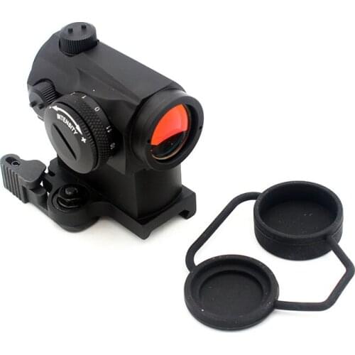 EvolutionGear T1 Red Dot Sight W Larue Raiser Mount BK