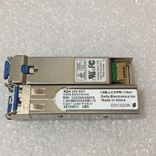 RDH 102 45/1 Delta Electronics Inc 1GB-LX/CPRI 15Km Class 1 Laser Product ERICSSON