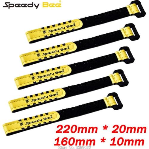Speedy Bee Battery strap 160mm*10mm/220mm*20mm mini size Magic Strap Magic Tie Down DIY Battery Strap Belt for FPV Spare Parts