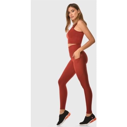 Superstacy Sports Bustier Burgundy