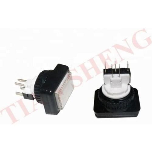35*26mm LED Rectangular Push Button switch Gaminator Push Button Illuminated rectangle with lamp Push button Micro switches