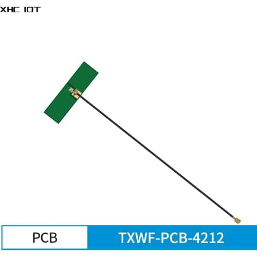 10pcs/Lot PCB Built In Antenna 2.4GHz 5.8GHz 2dBi IPEX Interface TXWF-PCB-4212 Omnidirectional Small Size Antennas Self-Adhesive