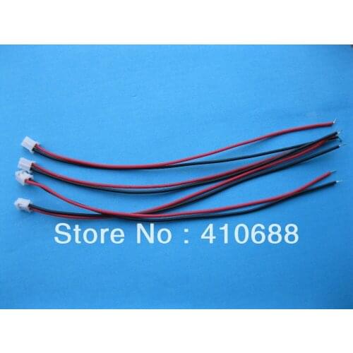 150 pcs PH 2.0mm 2 Pin Female Polarized Connector with 26AWG 300mm Leads