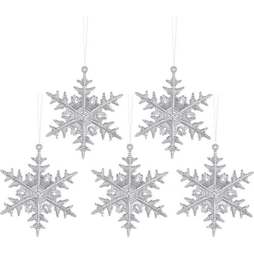 Acrylic 1 Set Attractive Acrylic Visual Effect Festive Ornament Portable Hanging Holiday Decor Wide Application for Party