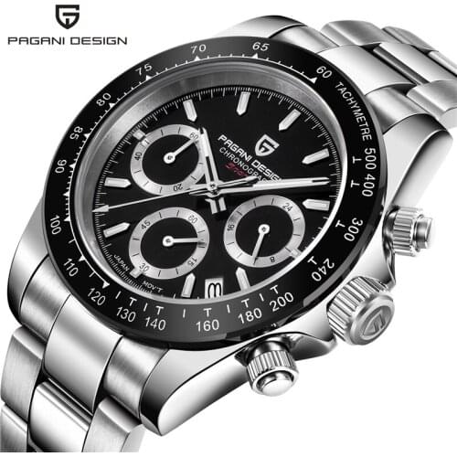 Relogio Masculino Pagani Design Chronograph Military Watch Luxury Brand Luminous Sport Quartz Wristwatches For Men Reloj Hombre