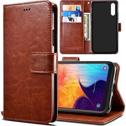 Case For Samsung A50 Case Cover Luxury PU Leather Phone Case For Samsung Galaxy A50 A 50 GalaxyA50 SM-A505F A505 A505F Flip Case