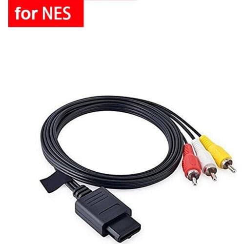 For Nintendo 64 Audio TV Video Cord AV Cable to RCA for Super For Nintendo For GameCube For N64 For SNES