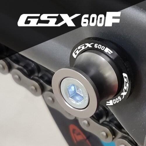 For SUZUKI GSX650F 2008 2009 2010 2011 2012 2013 2014 Motorcycle Swingarm Spools Slider Swingarm Stand Screws Slider Protector