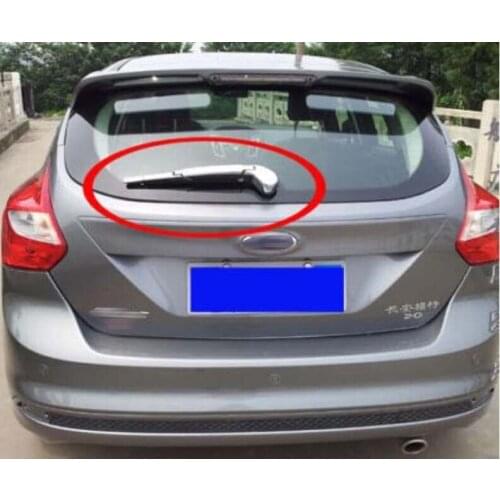 Chrome Rear Window Wiper blade cover for FORD FOCUS 3 MK3 5-DOOR HATCHBACK 2012 2013