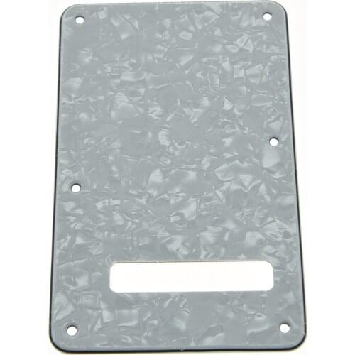 KAISH White Pearl ST Style Guitar Tremolo Trem Spring Cover Back Plate
