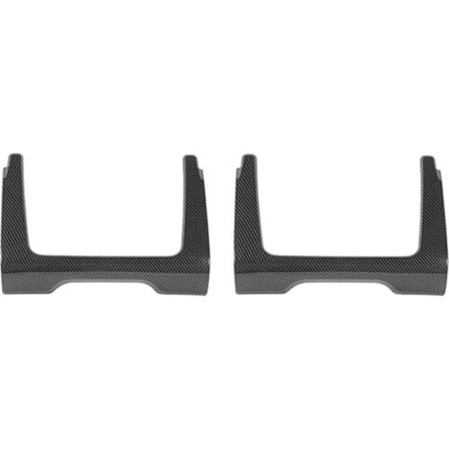 Rear Seat Back Net Pocket Decoration Cover Frame Trim ABS for Dodge Durango 2011-2021 Car Accessories