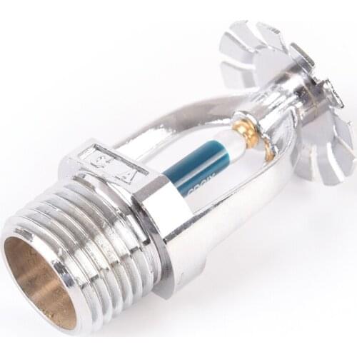 One Piece 93 degrees Upright Fire Sprinkler Head For Fire Extinguishing System Protection Pendent Sprinklers 5.5x2x3cm